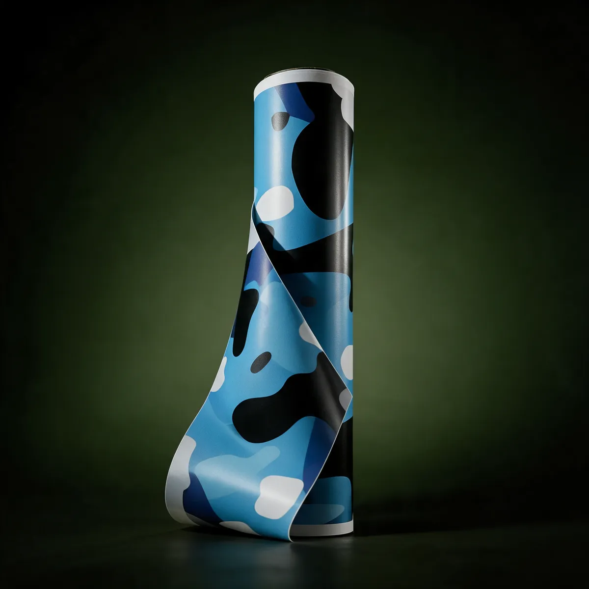 Camuflaje Azul Cielo — muestra de vinil wrap